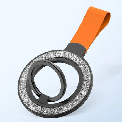 Suporte Magnético Universal para Celular com Magsafe - Anel de Dedos e Alça para Carro