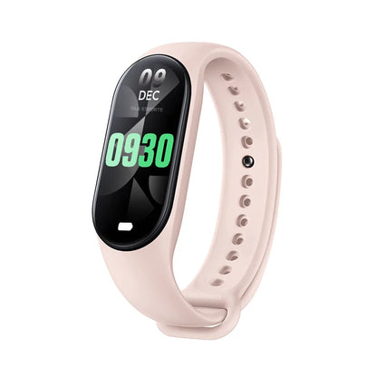 Smartwatch M7 - Monitor de Frequência Cardíaca e Pressão Arterial