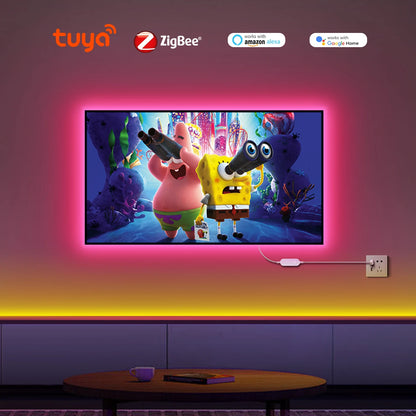 Controlador Zigbee para Fita LED RGB Smart Life - Luzes USB 5V