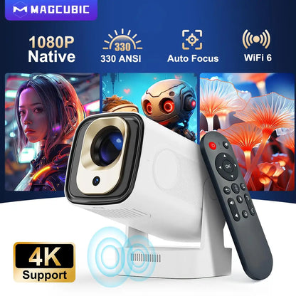 Projetor Magcubic HY310 - Foco Automático 4K Nativo 1080P