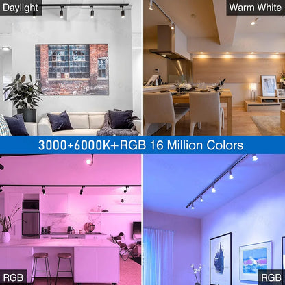 Lâmpada LED Inteligente ZigBee GU10 RGB W+C 5W - Controle pelo EWelink e Compatível com Alexa e Google Assistente