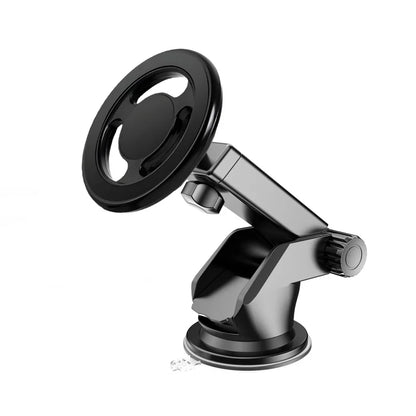 Carregador Sem Fio Magnético 15W com Suporte Dobrável e Rotação 360° para iPhone e Samsung