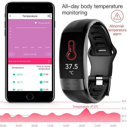 Pulseira Inteligente P11 Plus - Monitore Sua Saúde com Estilo