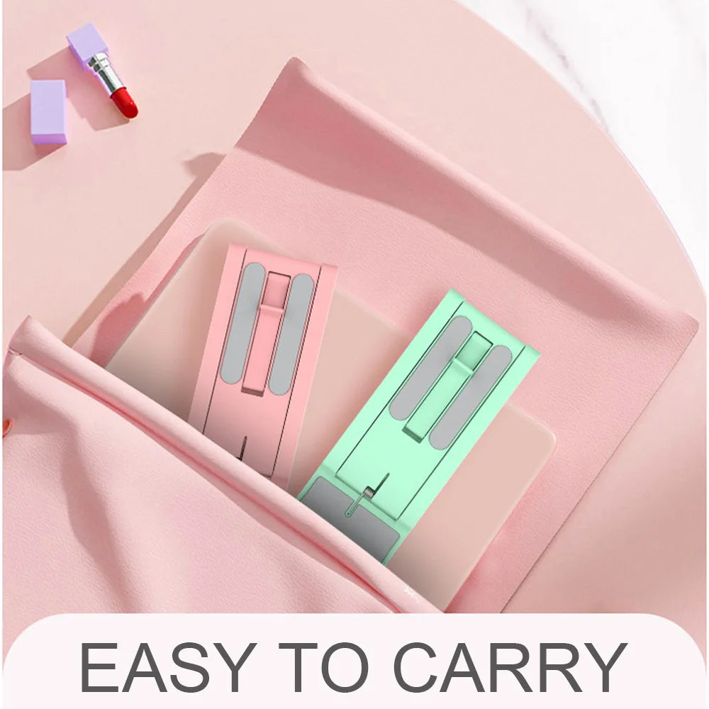 Suporte Portátil para Celular - Suporte Dobrável para iPad, iPhone e Samsung S23