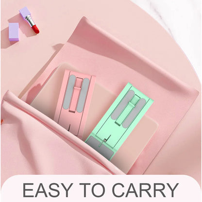 Suporte Portátil para Celular - Suporte Dobrável para iPad, iPhone e Samsung S23