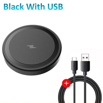 Carregador Sem Fio Magnético VIKEFON 15W para iPhone e AirPods