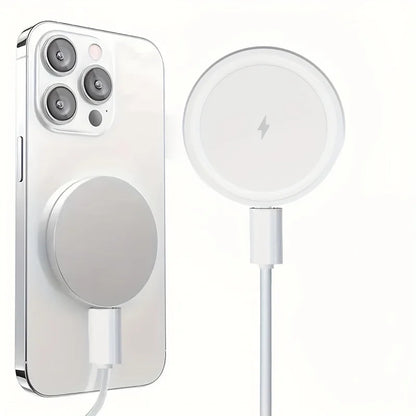 Carregador Sem Fio Magnético VIKEFON 15W para iPhone e AirPods