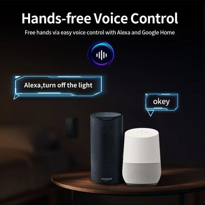 Interruptor Inteligente TNCE Tuya WiFi+Bluetooth/Zigbee - Sem Fio Neutro