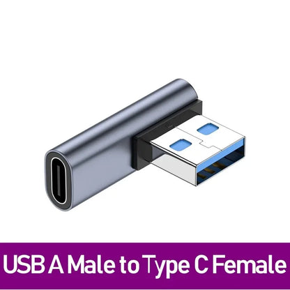 Adaptador Universal USB 3.0 OTG Type C - Conector USB C Masculino para USB-A Masculino e Feminino
