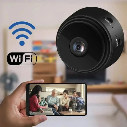 Câmera Mini A9 1080P HD com Wifi - Segurança Inteligente para Sua Casa