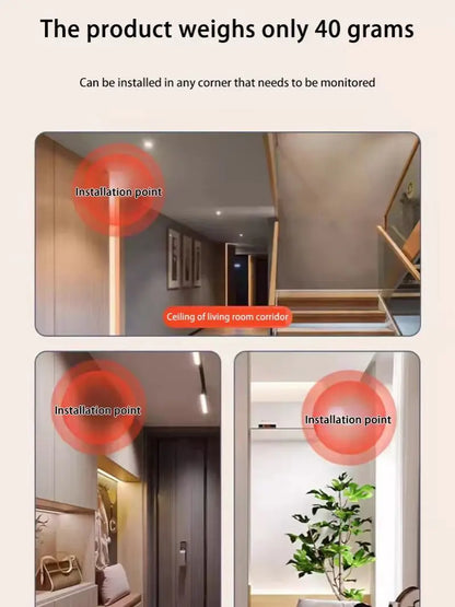 Câmera Mini WiFi 4K 1080P Lenovo - Vigilância Inteligente e Portátil