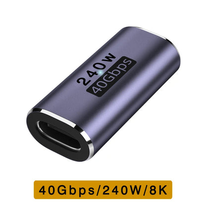 Adaptador UGOURD USB4 - USB C para USB C Thunderbolt 3/4