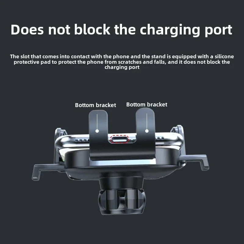 Suporte Universal para Celular de Carro com Ventosa - Estável e Prático