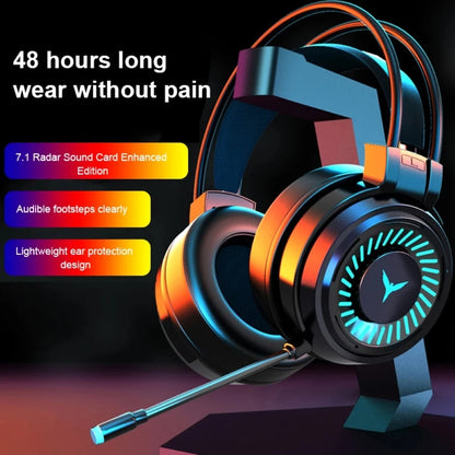 Fone de Ouvido Gamer G58 com Som Surround e Iluminação LED