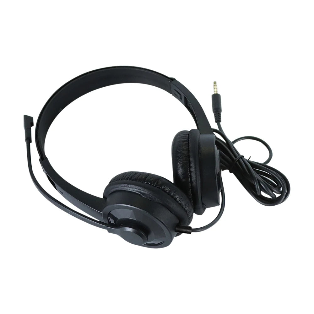 Headset Gamer com Microfone 3.5MM - Som Claro e Controle de Volume