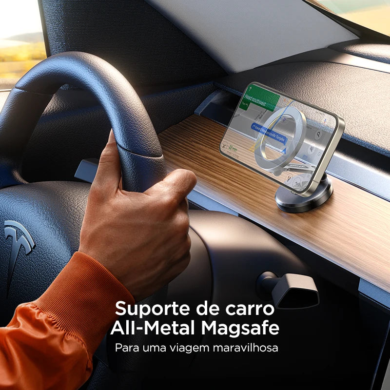 Suporte Magnético para Celular Joryoom - Dobrável e Universal