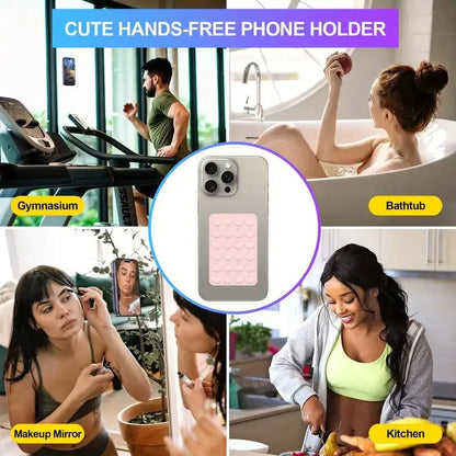 Suporte de Celular com Ventosas de Silicone - Multifuncional e Antiderrapante