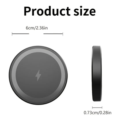 Carregador Sem Fio Magnético VIKEFON 15W para iPhone e AirPods