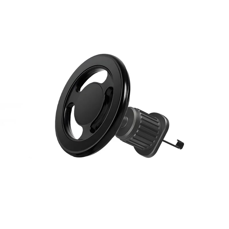 Carregador Sem Fio Magnético 15W com Suporte Dobrável e Rotação 360° para iPhone e Samsung