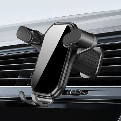 Suporte Universal para Celular de Carro com Gancho para Ventilação - Rotação 360°