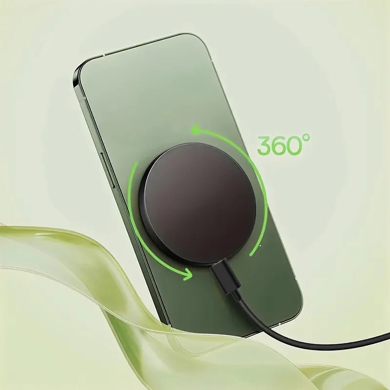 Carregador Sem Fio Magnético VIKEFON 15W para iPhone e AirPods