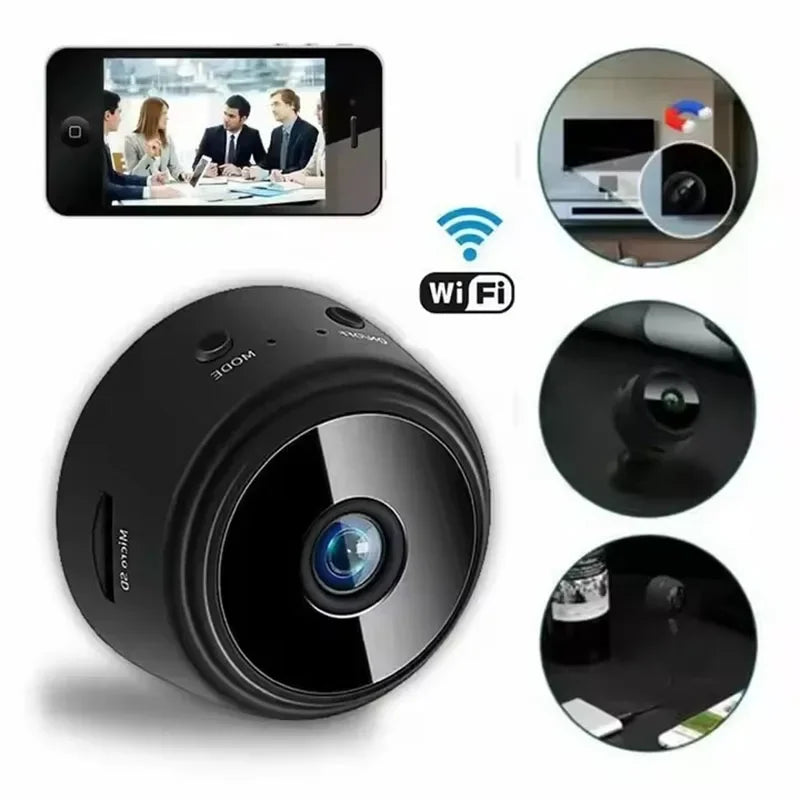 Câmera de Vigilância Mini A9 1080P HD com Wifi