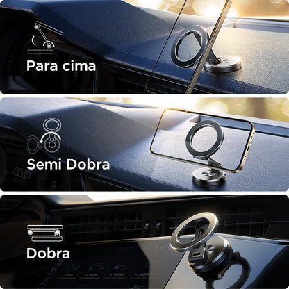 Suporte Magnético para Celular Joryoom - Dobrável e Universal