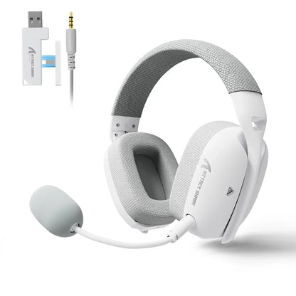 Fone de Ouvido Gamer Wireless Attack Shark L80PRO - Conectividade 2.4G/BT/Com Fio