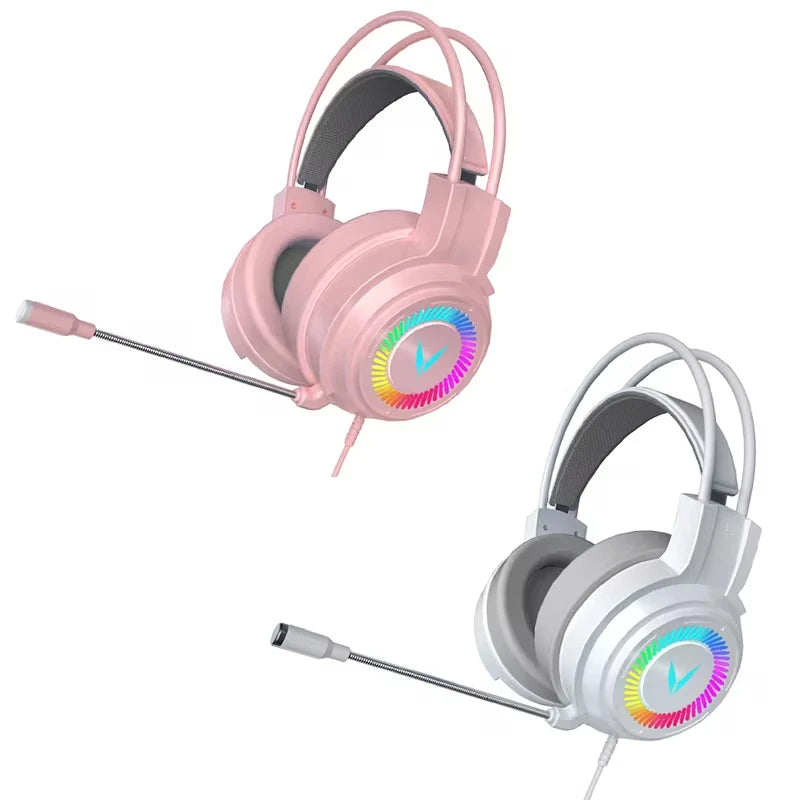 Fone de Ouvido Gamer G60 7.1 com Som Surround e Iluminação LED