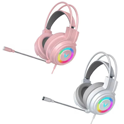 Fone de Ouvido Gamer G60 7.1 com Som Surround e Iluminação LED