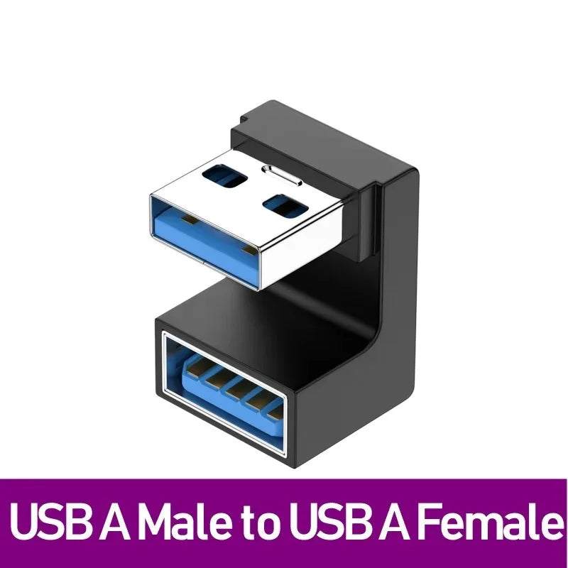 Adaptador Universal USB 3.0 OTG Type C - Conector USB C Masculino para USB-A Masculino e Feminino