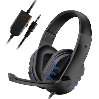 Fone de Ouvido Gamer com Conector 3.5mm e Microfone para PS4 e PC