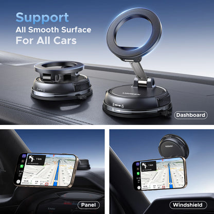 Suporte Magnético para Celular UGREEN - Montagem 360° para Painel do Carro