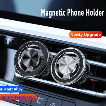 Suporte Magnético para Celular Compatível com MagSafe - Montagem para Carro