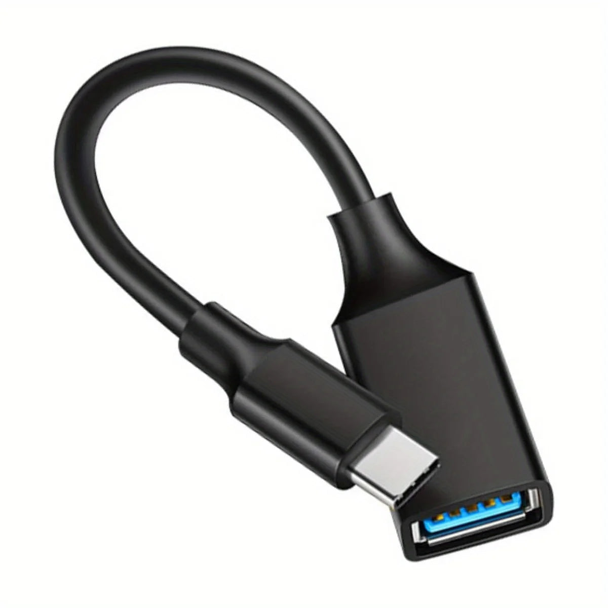 Adaptador USB C OTG - Converta Type C Masculino para USB 3.0 Feminino