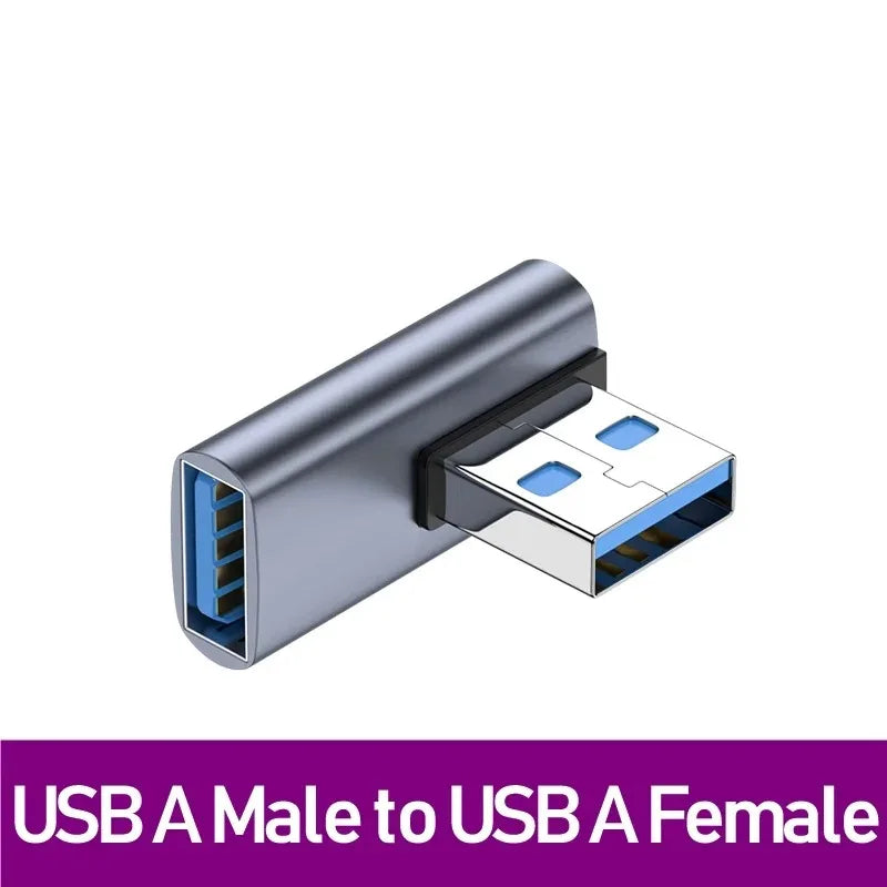 Adaptador Universal USB 3.0 OTG Type C - Conector USB C Masculino para USB-A Masculino e Feminino