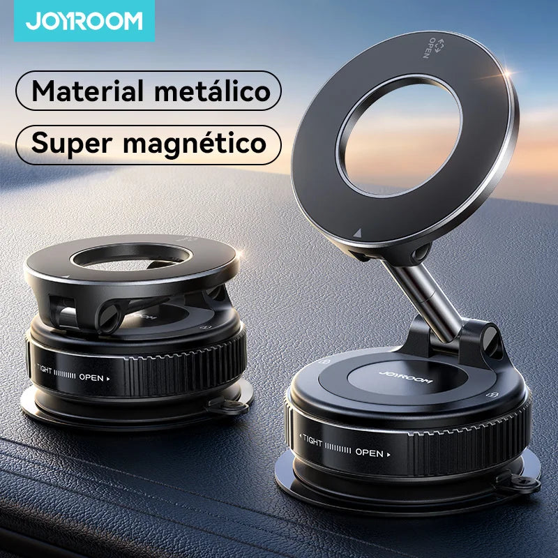 Suporte Magnético para Celular Joyroom - Montagem por Sucção para Carro