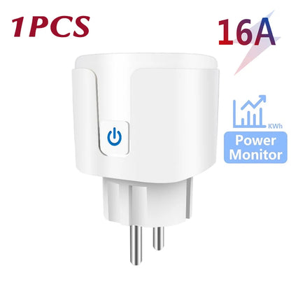 Tomada Inteligente WiFi 16A/20A com Monitor de Energia e Função de Temporização