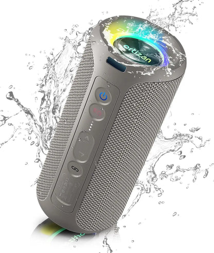 Caixa de Som Ortizan Bluetooth 40W com Bass Potente - À Prova d'Água IP7