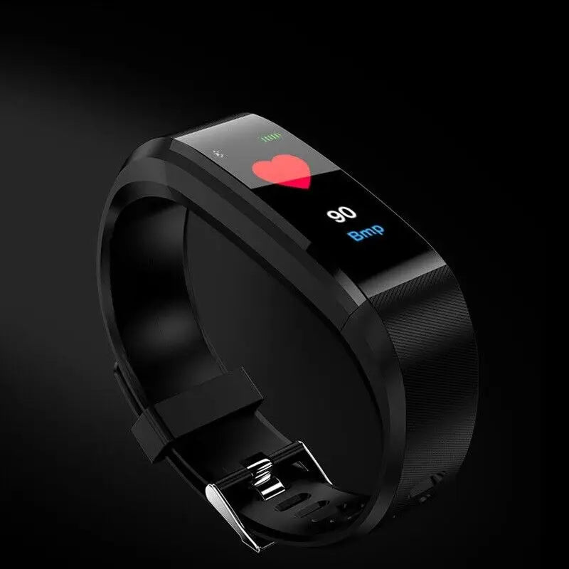 Pulseira Inteligente Sport Smart Watch - Monitor de Pressão Arterial e Frequência Cardíaca