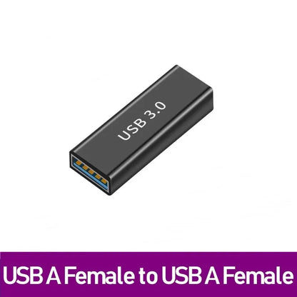 Adaptador Universal USB 3.0 OTG Type C - Conector USB C Masculino para USB-A Masculino e Feminino