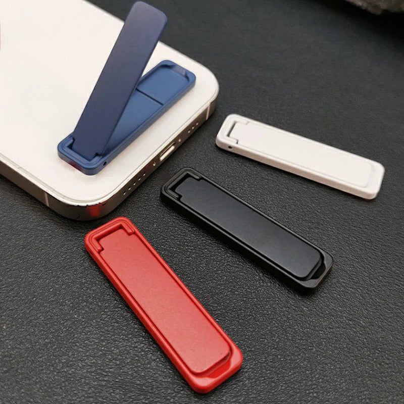 Suporte Mini Ultra Fino para Celular - Metal Dobrável e Invisível
