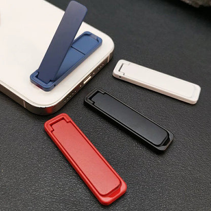 Suporte Mini Ultra Fino para Celular - Metal Dobrável e Invisível
