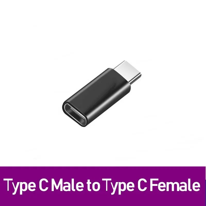 Adaptador Universal USB 3.0 OTG Type C - Conector USB C Masculino para USB-A Masculino e Feminino