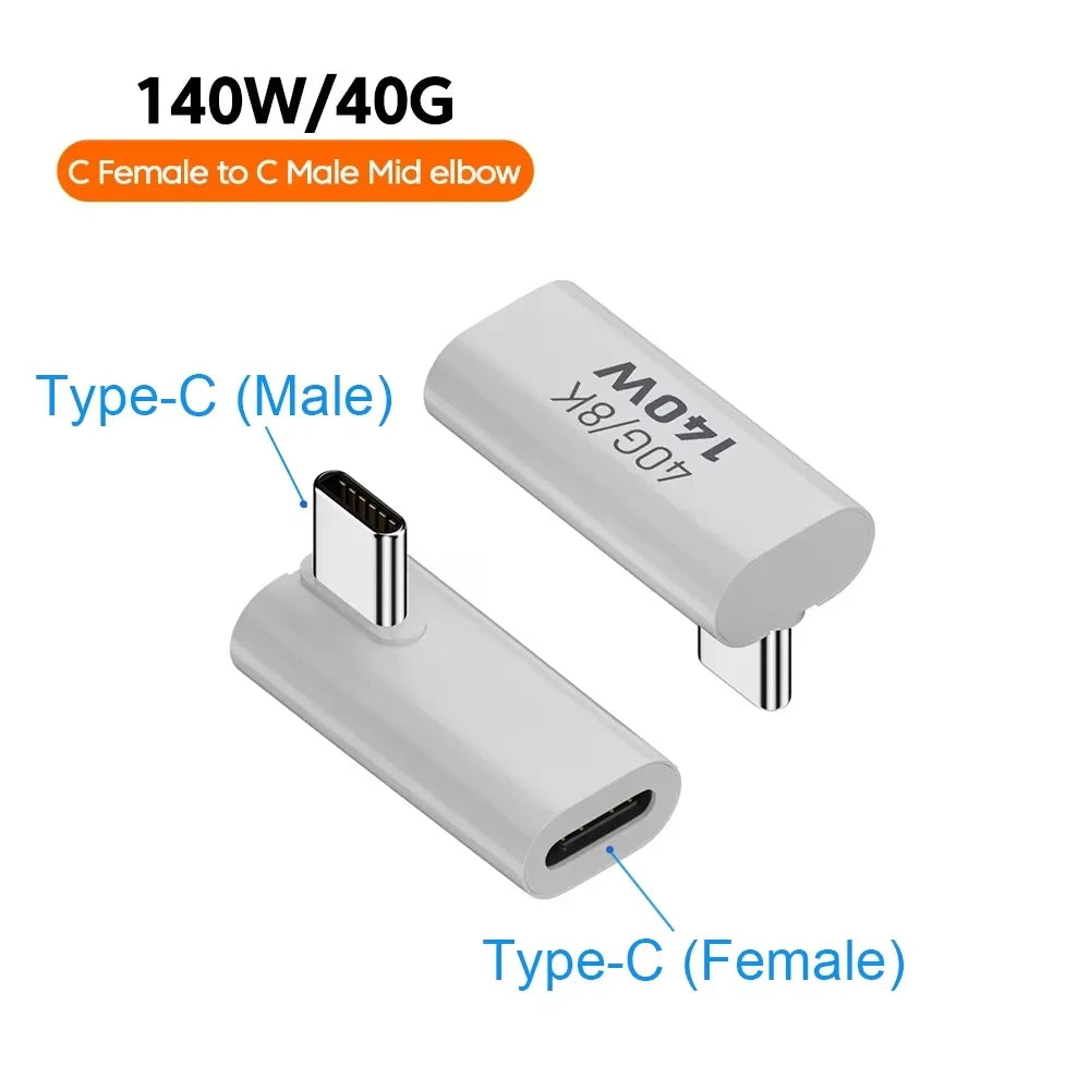 Adaptador NNBILI 140W 40Gbps OTG Type C - Conexão Rápida e Eficiente