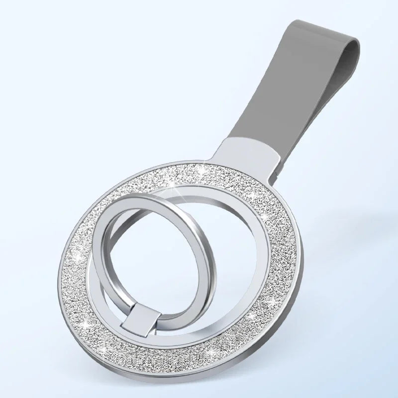 Suporte Magnético Universal para Celular com Magsafe - Anel de Dedos e Alça para Carro