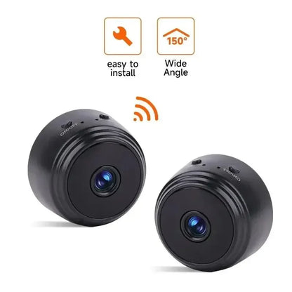 Câmera Mini A9 1080P HD com Wifi - Segurança Inteligente para Sua Casa