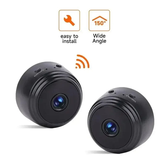 Câmera Mini A9 1080P HD com Wifi - Segurança Inteligente para Sua Casa