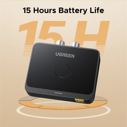 UGREEN Adaptador Bluetooth 3.5mm RCA com Tecnologia LDAC