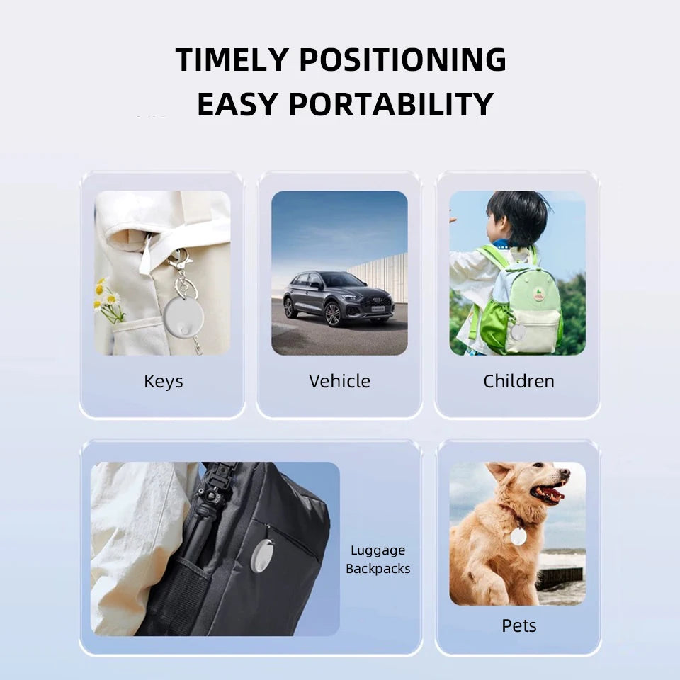 Localizador GPS Pessoal Portátil com Alarme de Prevenção de Perda